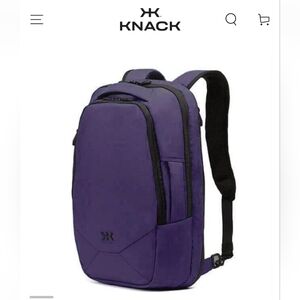 Purple Backpack for Men